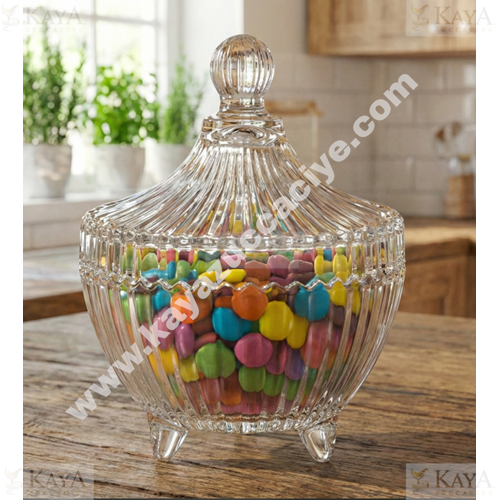 MTR CAM ŞEKERLİK YESİNK GLASSJAR TG026B 13 CM 1*48