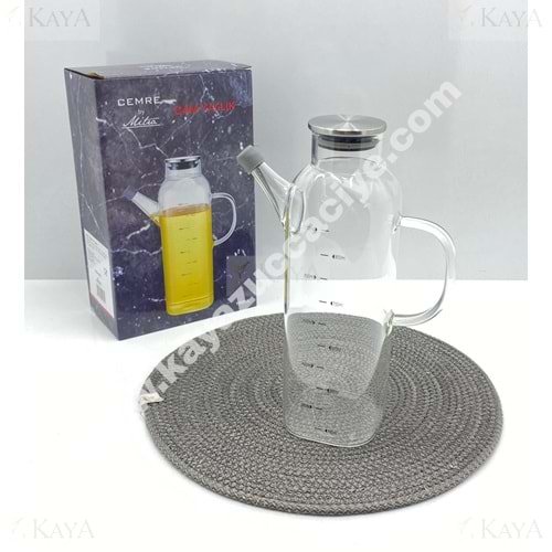 MTR CAM YAĞLIK 1000 ML METAL KPK. 1*24