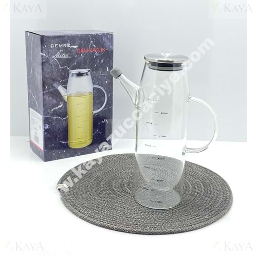 MTR CAM YAĞLIK 1000 ML METAL KPK. 1*24