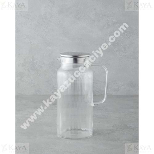 MTR CEMRE CAM SÜRAHİ ÇİZGİLİ 1,5 LT 1*12