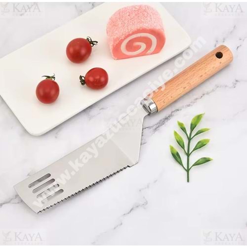 MTR CEMRE AHŞAP SAPLI IZGARA SPATULA BIÇAKLI 1*30