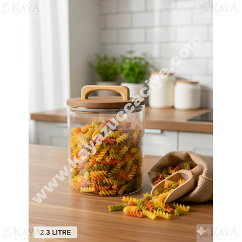 MTR CAM KAVANOZ AKASYA KAPAK 2300 ML 1*12