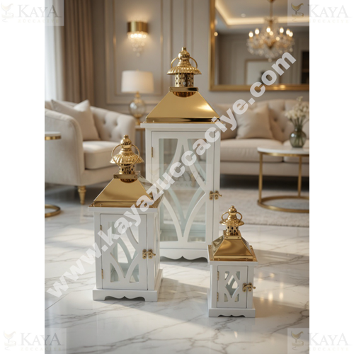 MTR AHŞAP DEKORASYON MUMLUK 3 LÜ 1*2