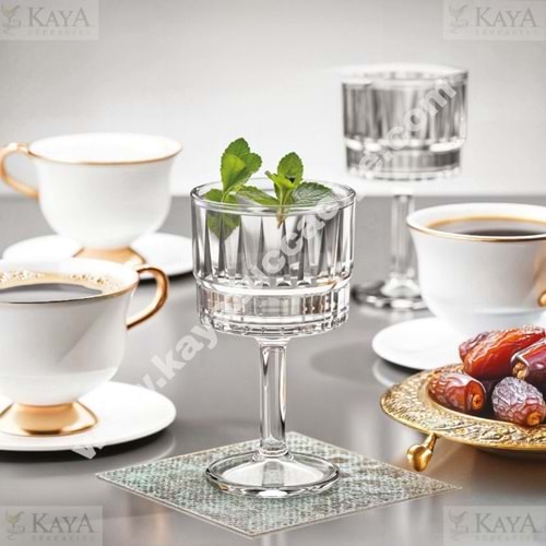 KRD CAM VERDE 6 LI KAHVE YANI BARDAĞI 1*8