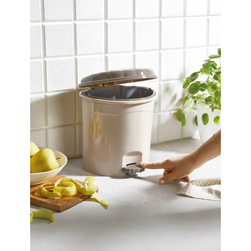 BURSEV ÇÖP KOVASI MİNİ PEDALLI 3,5 LT 1*12