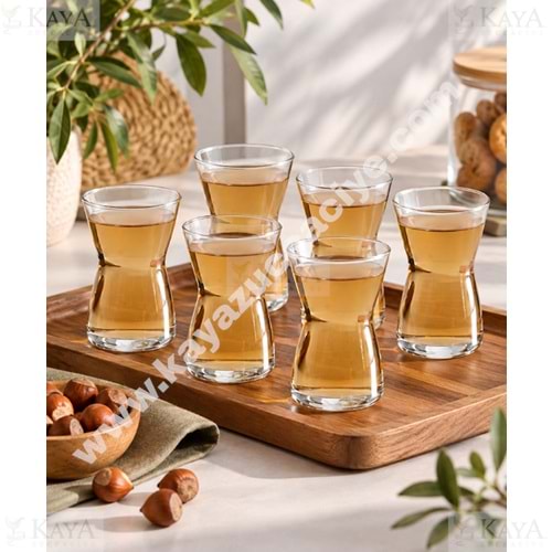PAŞABAHÇE ÇAY BARDAĞI IRMAK 6 LI 130 CC 1*12