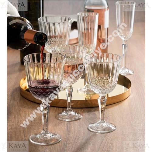 PAŞABAHÇE AYAKLI BARDAK DIONY 3 LÜ AYAKLI KADEH 230 CC 1*8