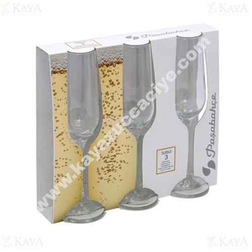 PAŞABAHÇE AYAKLI BARDAK CASUAL 3 LÜ 165 CC KADEH 1*8