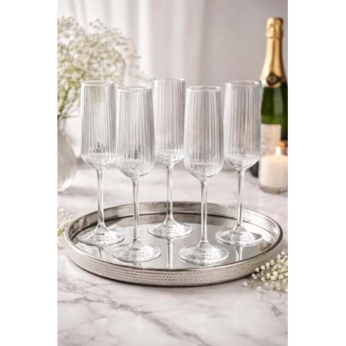 PAŞABAHÇE AYAKLI BARDAK ALLEGRA 6 LI KADEH 195 CC 1*4