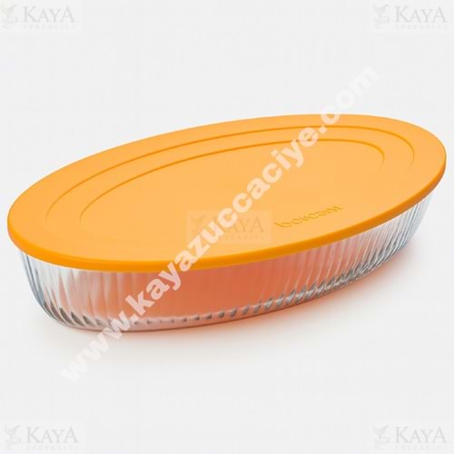 BRART BORCAM KAPAKLI OVAL 24x35 CM 1*6
