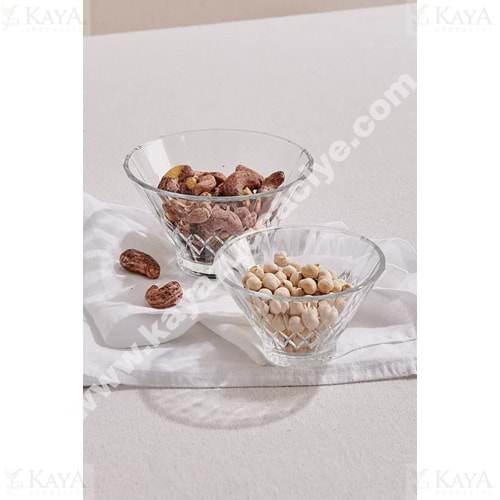 PAŞABAHÇE KASE CAM GLASS4YOU 1209817 VANİLLA 6 LI 1*4
