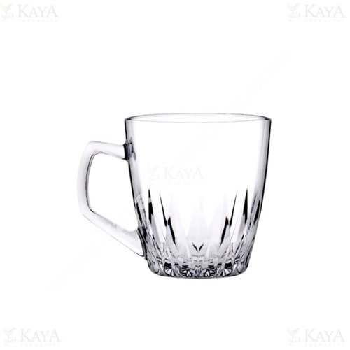 PAŞABAHÇE CAM SAFİR 2 Lİ KULPLU BARDAK 250 CC 1*12