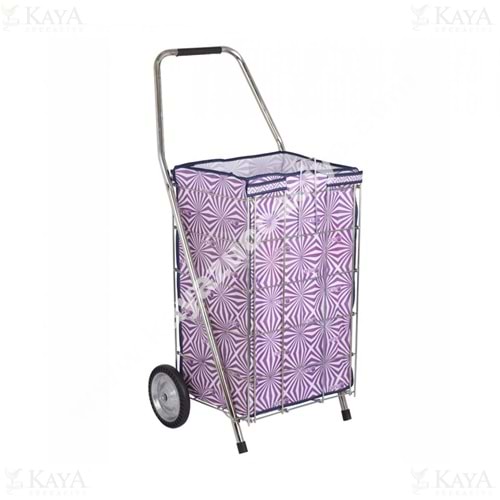 PERİLLA PAZAR ARABASI JUMBO EXTRA METAL TEKER 1*6