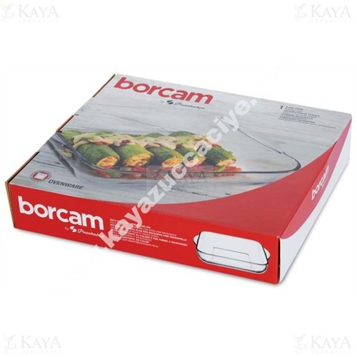 PAŞABAHÇE BORCAM BÜYÜK KARE TEPSİ 1*6