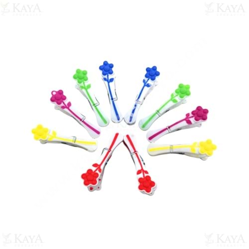 ONTON SLİKON MANDAL 10 LU MİX 1006 1*40