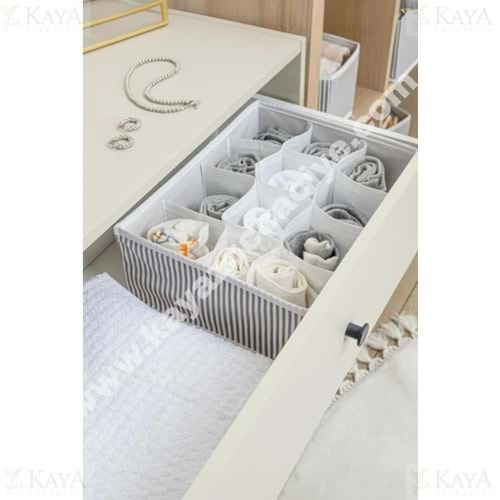 SERMAT ORGANİZER ÇEKMECE DÜZENLEYİCİ 12 BÖLMELİ 31x2512 CM 1*10