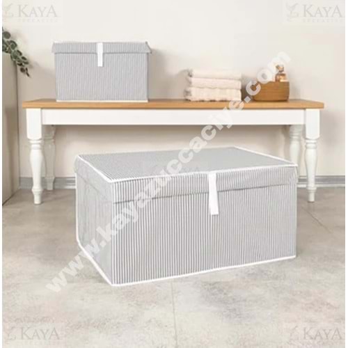 SERMAT ORGANİZER ÇOK AMAÇLI SAKLA KUTUSU BAZA 50x40x30 CM 1*10