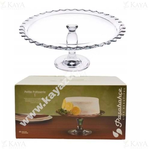 PAŞABAHÇE SUNUMLUK PATİSESERİE AYAKLI SUNUMLUK 1*4