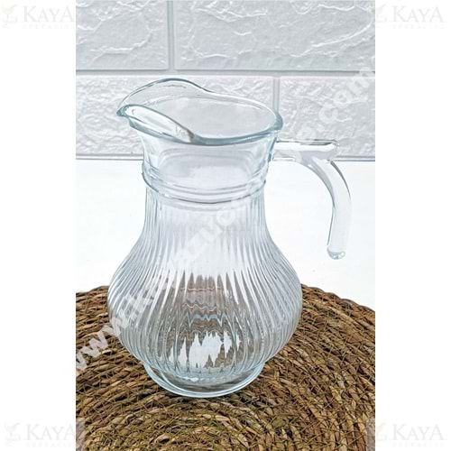 AROND GLASS CAM SÜRAHİ 500 ML 1*24