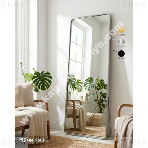 AJE BOY AYNASI DİKDÖRTGEN AYAKLI AYNA 160x62 CM 1*1