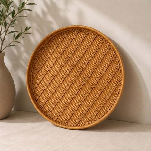 AJE HASIR TEPSİ YUVARLAK 55 CM 1*25