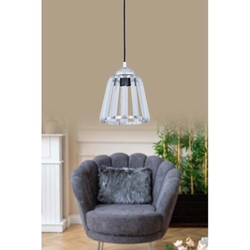 EGE CAM MODEL AVİZE KLE-0004 1*40