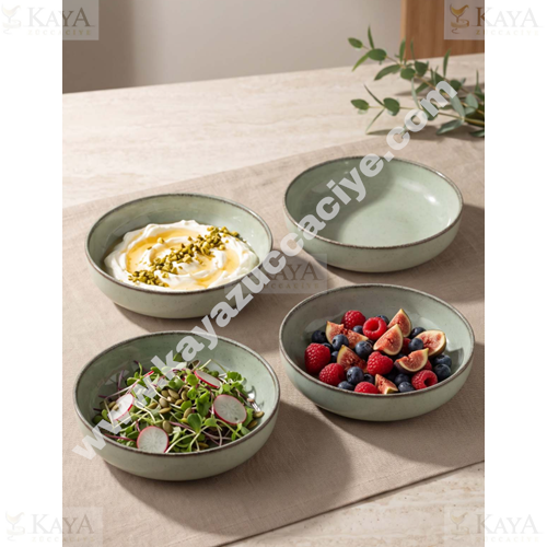 GRY SERAMİK SUNUM KASESİ YAĞMUR 16 CM