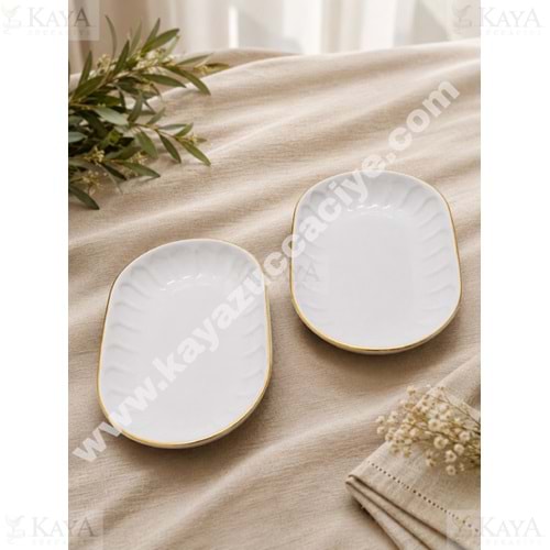 ASEL SERAMİK KAYIK YELPAZE MODEL 25 CM 1*24