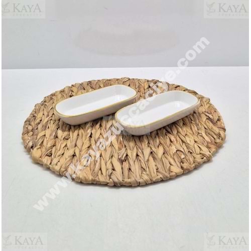 ASEL SERAMİK ÇEREZLİK ZEYTİNLİK 8,5x18 CM 1*80