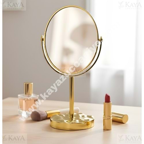 BZD GOLDEN ANGEL MAKYAJ AYNASI AYAKLI LÜKS 1*36