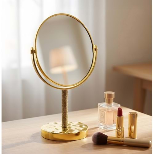 BZD GOLDEN ANGEL MAKYAJ AYNASI AYAKLI LÜKS 1*48