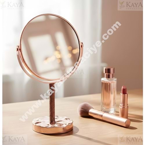 BZD GOLDEN ANGEL MAKYAJ AYNASI AYAKLI LÜKS 1*36