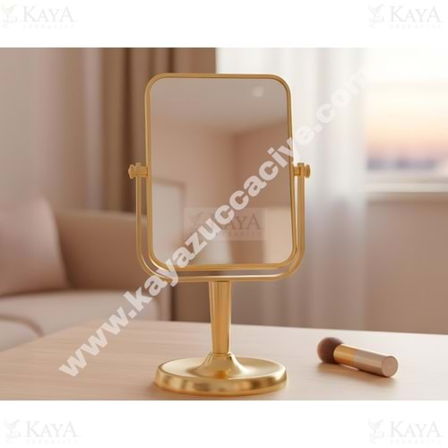 BZD GOLDEN ANGEL MAKYAJ AYNASI METALİZE ÇİFT TARAFLI 1*60