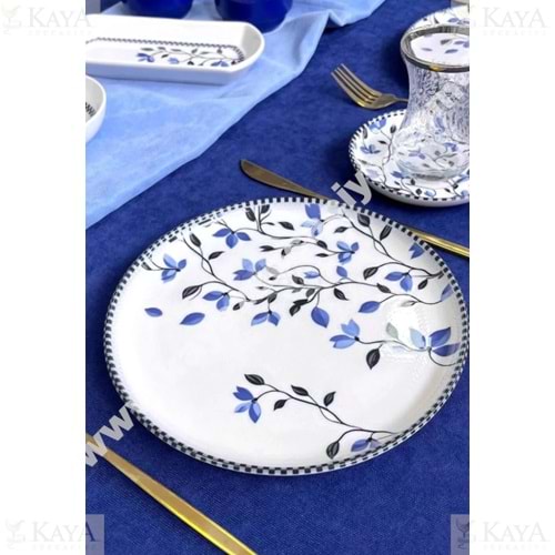 ALİNA HOME BERFU YUVARLAK PASTA TABAĞI 20 CM 1*12