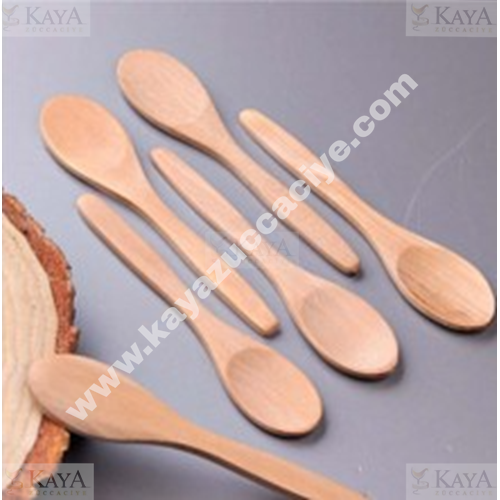 BALSA AHŞAP BÜYÜK KAŞIK 17 CM 6 LI 1*100
