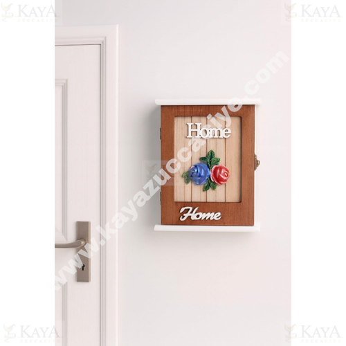 DECOREV AHŞAP ANAHTARLIK KUTUSU 6629 1*28