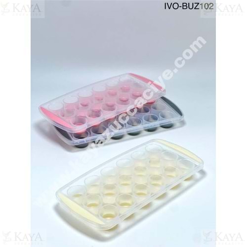 BZD IVORY SİLİKON BUZ KALIBI MİSKET 18 SIRA 1*100