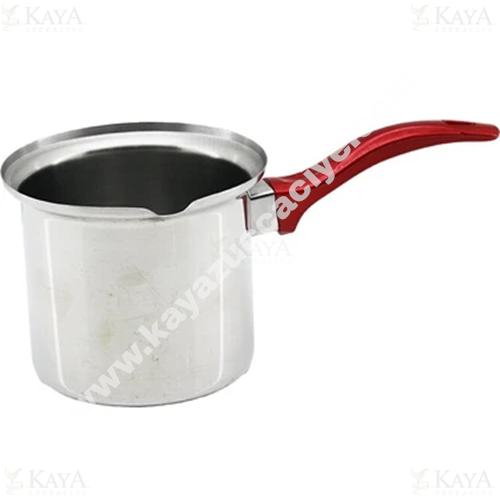ZEN CEZVE ÇELİK KLASİK KIRMIZI KULP 5 NO 1*50