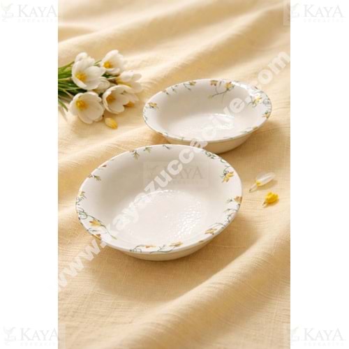 ALİNA HOME SARI ÇİĞDEM YUVARLAK ÇORBA KASESİ 16 CM 1*12
