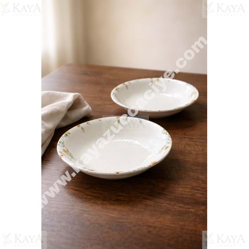 ALİNA HOME SARI ÇİĞDEM KÜÇÜK YEMEK TABAĞI 17 CM 1*18