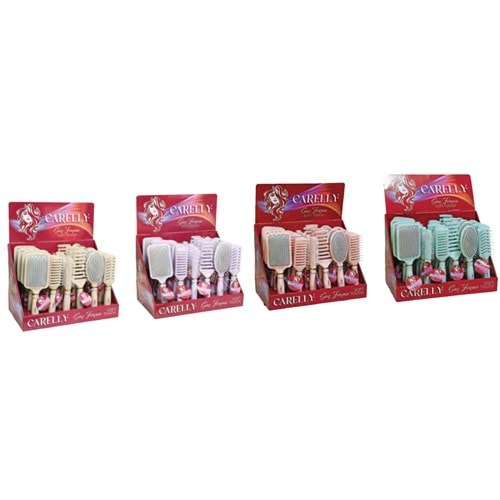 NERAX CARELLY SAÇ FIRÇASI SOFT TOUCH 1*24