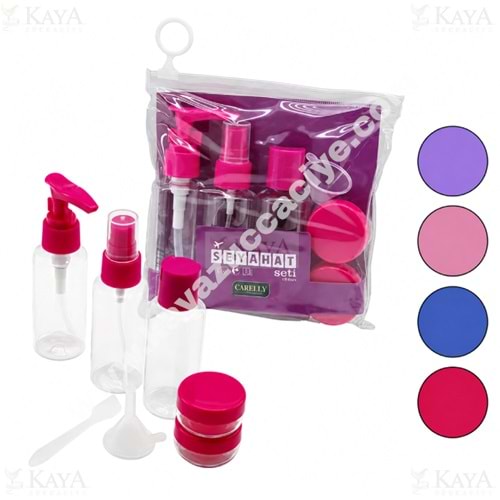 CARELLY SEYEHAT SETİ PLASTİK TAKIM 1*12