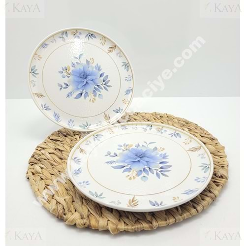 ALİNA HOME DEFNE YUVARLAK SERVİS 26,5 CM 1*12