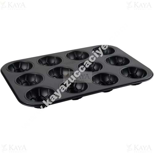 ÖZDENFA TEFLON MUFFİN KEK KALIBI 12 Lİ 1*60