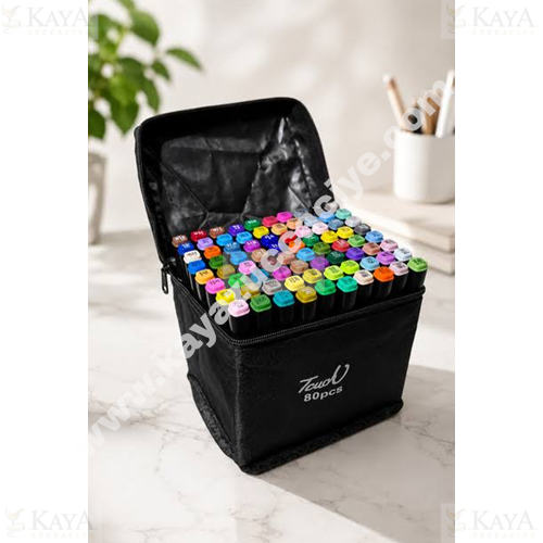 BAROTTİ BOYA KALEMİ ÇANTALI TOUCH AOTİN 80 Lİ 1*16