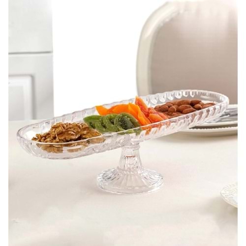 EGE SANTA AYAKLI BÜYÜK SUNUMLUK 40 CM 1*12