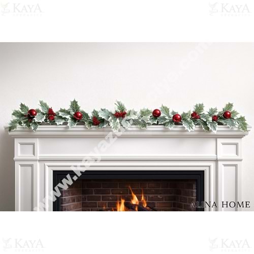 ENF ÇİÇEK YAPAY YILBAŞI SÜSLÜ KOKİNALI SARMAŞIK 120 CM 1*40