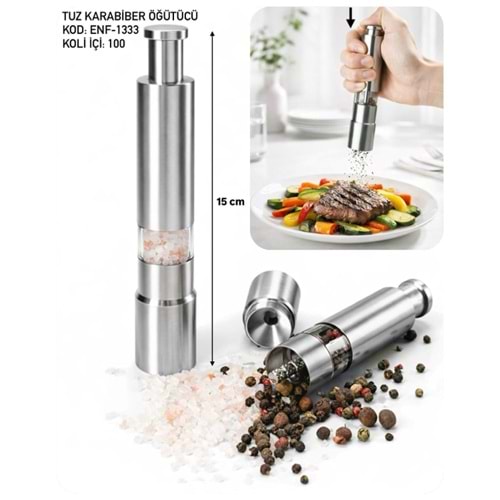 ENF BAHARAT ÖĞÜTÜCÜ BASMALI METAL 1*100
