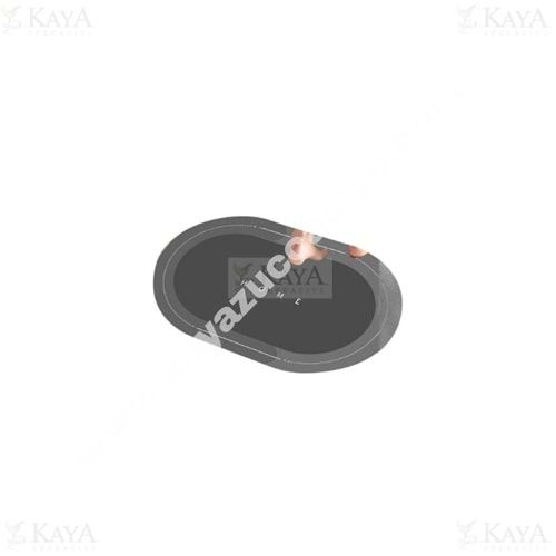 ENF SU EMİCİ 88x58 CM OVAL PASPAS 1*40