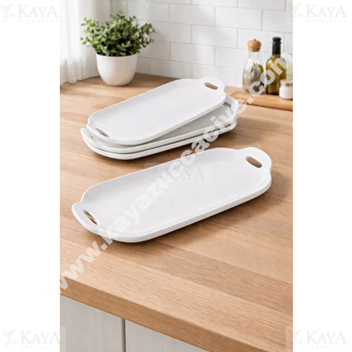 EGE SERAMİK KAYIK TAVUK DÜNYASI BEYAZ 14,5x28 CM 1*24